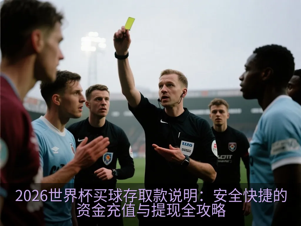 2026世界杯买球存取款说明：安全快捷的资金充值与提现全攻略
